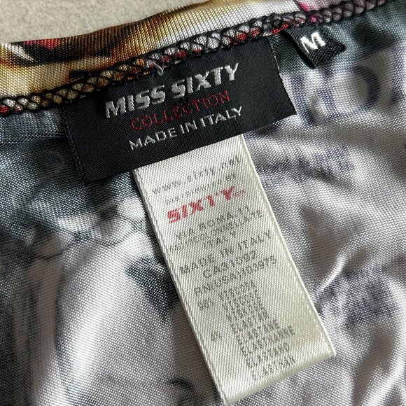 RARE Fall / Winter 2009 Miss Sixty Collection Magazine Dress - Picture 4 of 4